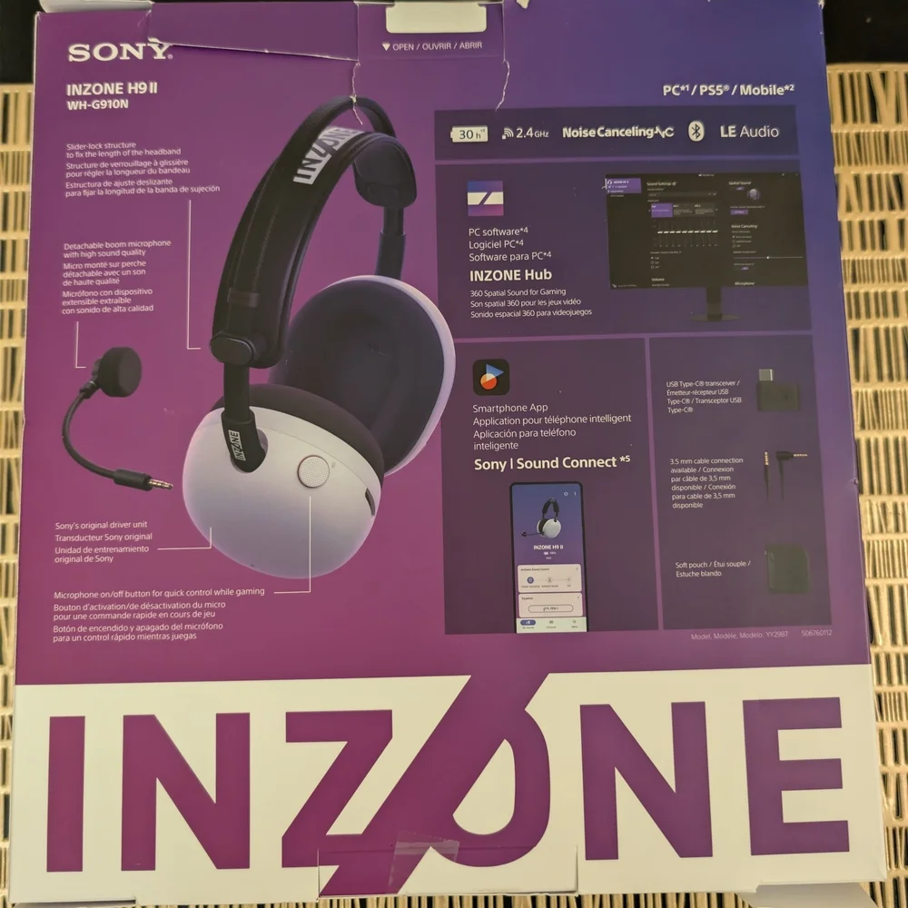 Sony INZONE H9 II Wireless Gaming Headset